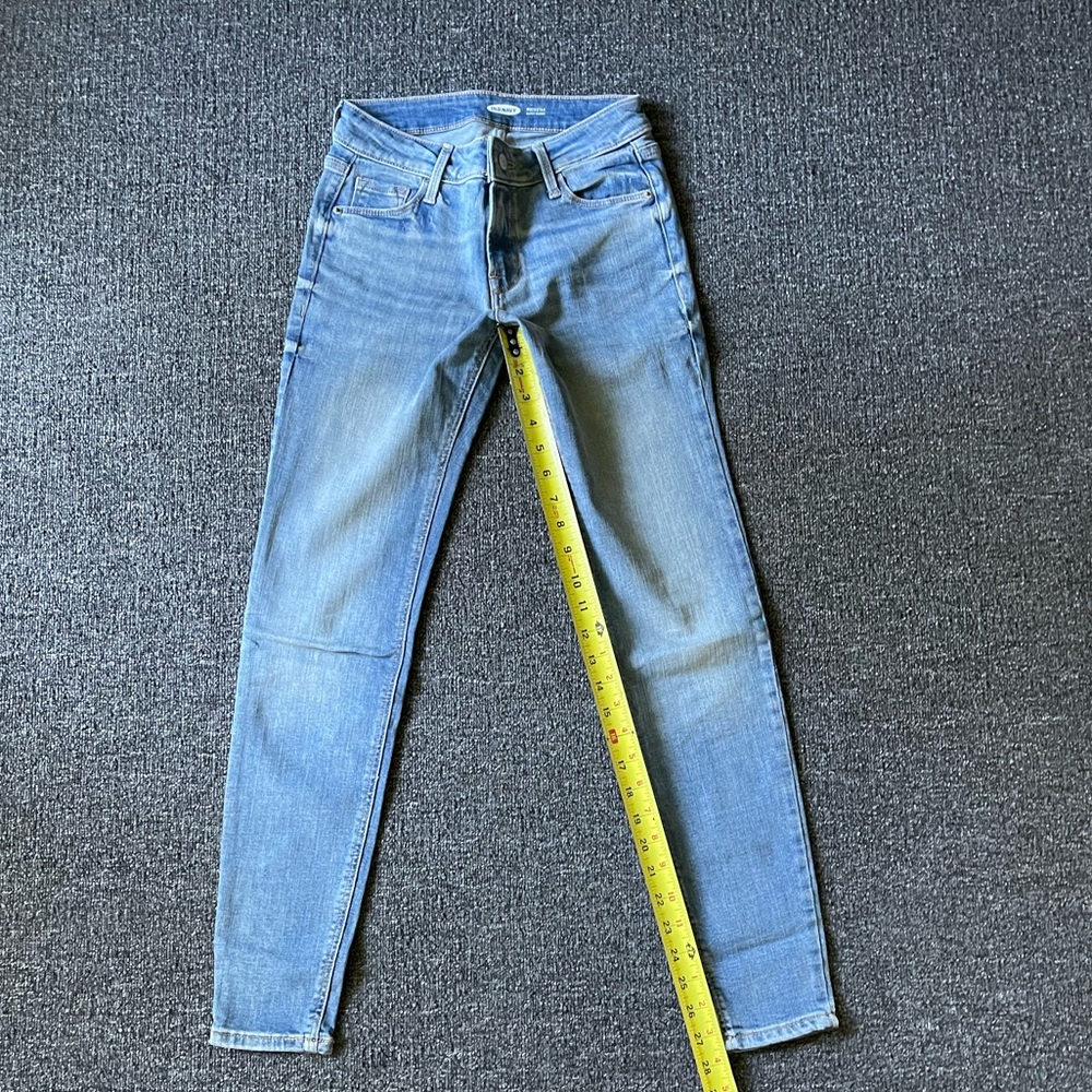 Old navy rockstar super skinny jeans  sz 00 regular